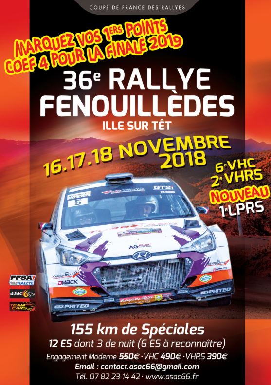 Rallye du Fenouillèdes 2018